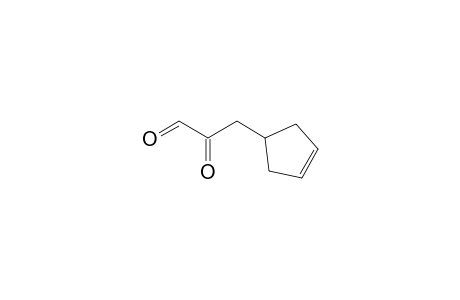 2-Oxo-3-(3-cyclopent-1-yl)propionaldehyde