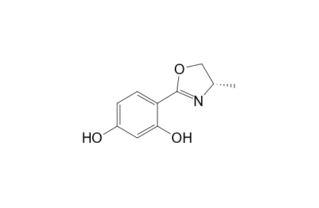 (4S)-4,5-Dihydro-2-(2',4'-dihydroxyphenyl)-4-methyloxazole