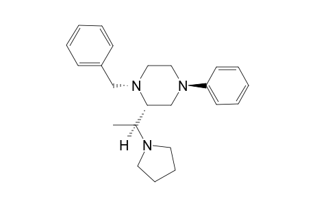 (R)-(+)-1-BENZYL-4-PHENYL-2-[(S)-1-(PYRROLIDIN-1-YL)-ETHYL]-PIPERAZINE