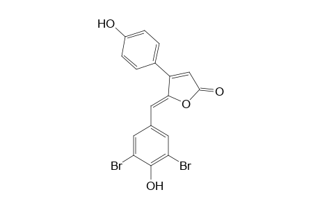 (5Z)-5-(3,5-dibromo-4-hydroxy-benzylidene)-4-(4-hydroxyphenyl)furan-2-one