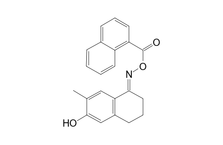 Naphthalen-1-one, 1,2,3,4-tetrahydro-6-hydroxy-7-methyl-, oxime, o-(1-naphthoyl)-