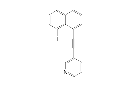 1-Iodo-8-(3'-pyridylethynyl)naphthalene