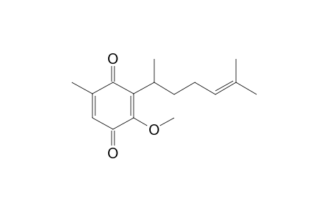 2-Methoxy-5-methyl-3-(6-methylhept-5-en-2-yl)cyclohexa-2,5-diene-1,4-dione