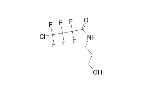 4-Chloro-2,2,3,3,4,4-hexafluoro-N-(3-hydroxypropyl)butanamide