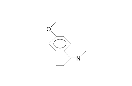 (Z)-N-(1-[4-Methoxy-phenyl]-propylidene)-methylamine