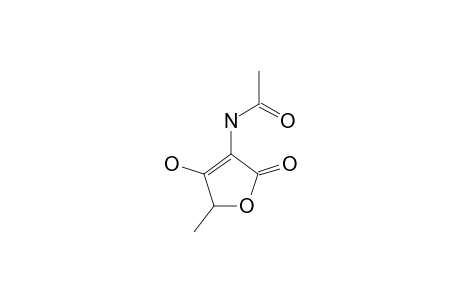3-ACETAMIDO-4-HYDROXY-5-METHYL-2-OXO-2,5-DIHYDROFURANE
