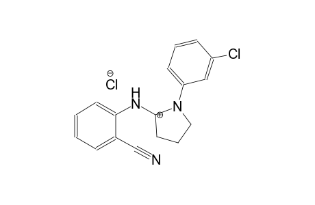 N-(1-(3-chlorophenyl)pyrrolidin-2-ylidene)-2-cyanobenzenaminium chloride