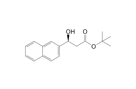 t-Butyl (S)-3-hydroxy-3-(2-naphthyl)propanoate