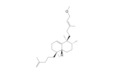 22-METHOXY-2,10,19(21)E-CLADOCORATRIEN