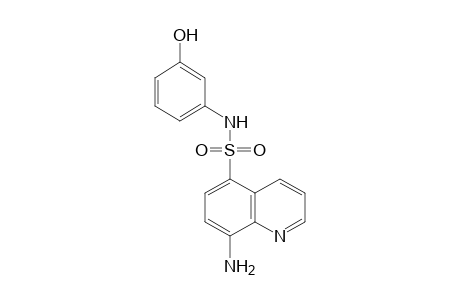 5-Quinolinesulfonamide, 8-amino-N-(3-hydroxyphenyl)-