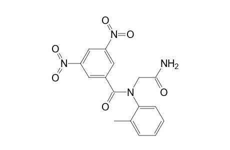 Benzamide, 3,5-dinitro-N-carbamoylmethyl-N-(2-tolyl)-