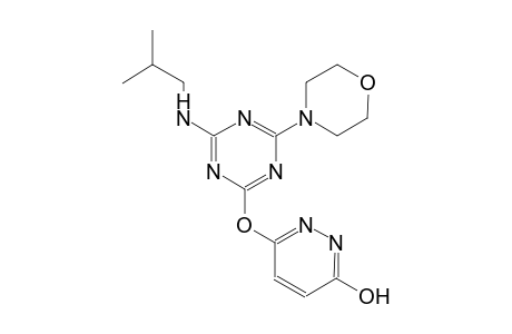 3-pyridazinol, 6-[[4-[(2-methylpropyl)amino]-6-(4-morpholinyl)-1,3,5-triazin-2-yl]oxy]-