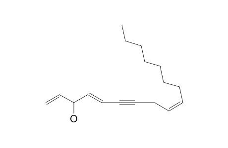 GINSENOYNE-J;(4E,9Z)-1,4,9-HEPTADECATRIENE-6-YN-3-OL;4,5-DIHYDROPANAXYNOL