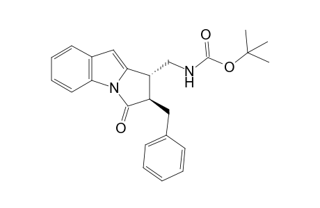 tert-Butyl(((1S,2R)-2-benzyl-3-oxo-2,3-dihydro-1H-pyrrolo[1,2-a]indol-1-yl)methyl)carbamate