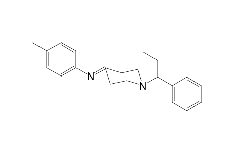 N-4-Methylphenyl-1-(1-phenylpropyl)piperidin-4-imine