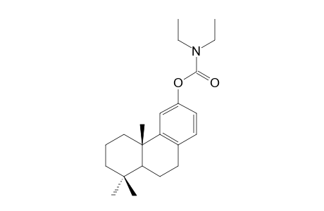 12-N,N-diethylcarbamoyloxypodocarpa-8,11,13-triene