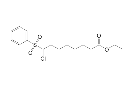 Ethyl 8-Chloro-8-(phenylsulfonyl)octanoate