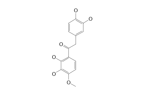 1-(2,3-DIHYDROXY-4-METHOXYPHENYL)-2-(3',4'-DIHYDROXYPHENYL)-ETHANONE