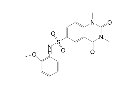 N-(2-methoxyphenyl)-1,3-dimethyl-2,4-dioxo-1,2,3,4-tetrahydro-6-quinazolinesulfonamide