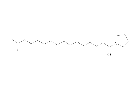 Pyrrolidine, 1-(15-methyl-1-oxohexadecyl)-