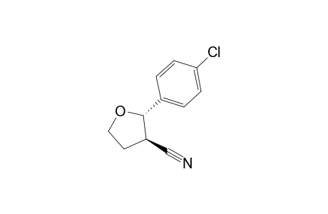 (trans)-2-(4'-Chlorophenyl)-tetrahydrofuran-3-acrbonitrile