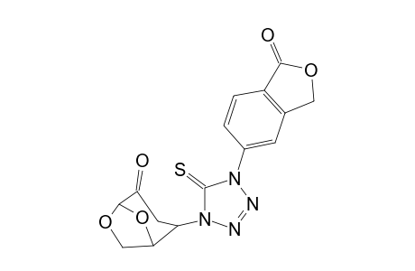 5-[4-(4-keto-6,8-dioxabicyclo[3.2.1]octan-2-yl)-5-thioxo-tetrazol-1-yl]phthalide