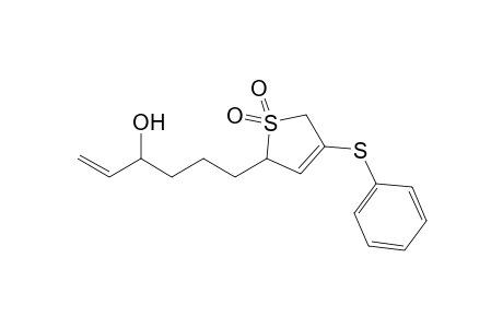 2-(4-Hydroxy-5-hexenyl)-4-phenylthio-3-sulfolene