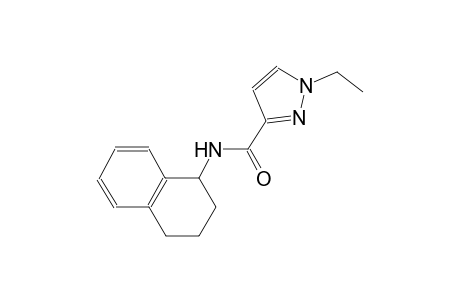 1-ethyl-N-(1,2,3,4-tetrahydro-1-naphthalenyl)-1H-pyrazole-3-carboxamide
