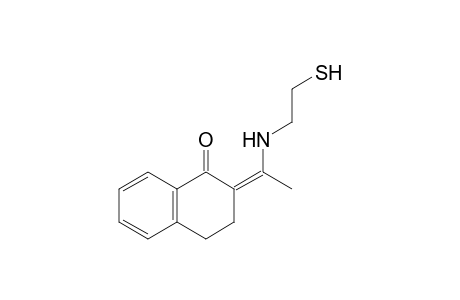 (2Z)-2-[1-(2-mercaptoethylamino)ethylidene]-3,4-dihydronaphthalen-1-one