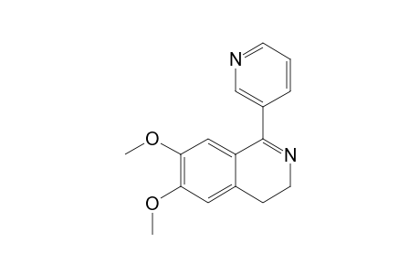 6,7-DIMETHOXY-1-(PYRIDINE-3-YL)-3,4-DIHYDROISOQUINOLINE