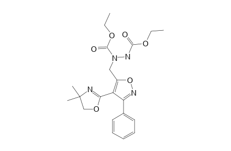 N-(carbethoxyamino)-N-[[4-(4,4-dimethyl-5H-oxazol-2-yl)-3-phenyl-isoxazol-5-yl]methyl]carbamic acid ethyl ester