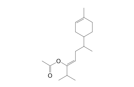 (3Z)-3-Acetoxy-2-methyl-6-(4-methyl-3-cyclohexenyl)-3-heptene