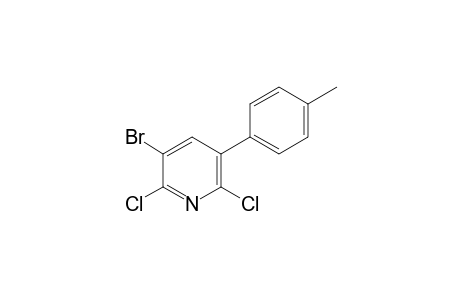 3-Bromo-2,6-dichloro-5-p-tolylpyridine