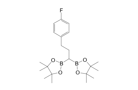 2,2'-(3-(4-Fluorophenyl)propane-1,1-diyl)bis(4,4,5,5-tetramethyl-1,3,2-dioxaborolane)