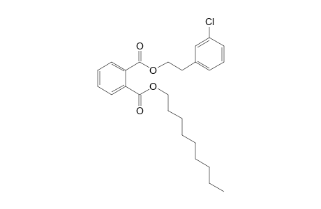 Phthalic acid, 2-(3-chlorophenyl)ethyl nonyl ester