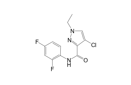 4-Chloro-N-(2,4-difluorophenyl)-1-ethyl-1H-pyrazole-3-carboxamide