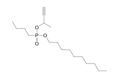 Butylphosphonic acid, but-1-yn-3-yl decyl ester