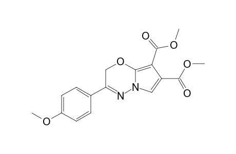 Dimethyl 3-(4-methoxyphenyl)-2H-pyrrolo[2,1-b][1,3,4]oxadiazine-7,8-dicarboxylate