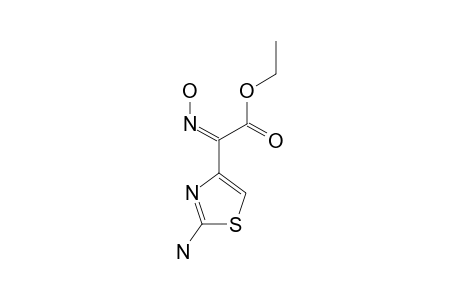 2-(2-aminothiazol-4-yl)-2-hydroximino-acetic acid ethyl ester