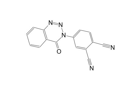 1,2-benzenedicarbonitrile, 4-(4-oxo-1,2,3-benzotriazin-3(4H)-yl)-