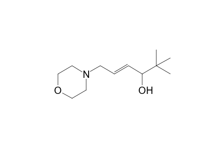 (E)-2,2-Dimethyl-6-morpholino-4-hexen-3-ol