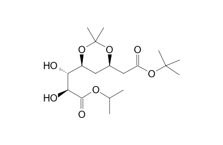 8-tert-Butyl 1-isopropyl 5,7-dideoxy-4,6-O-(1-methylethylidene)-L-gluco-octarate