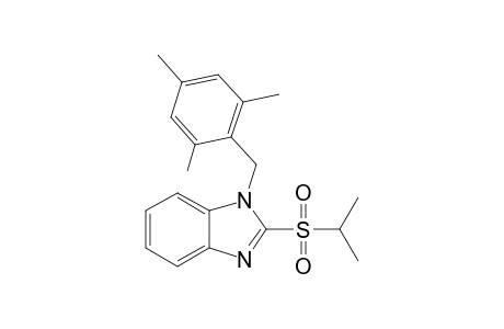 2-[(1-Methylethyl)sulfonyl]-1-[(2,4,6-trimethylphenyl)methyl]benzimidazole