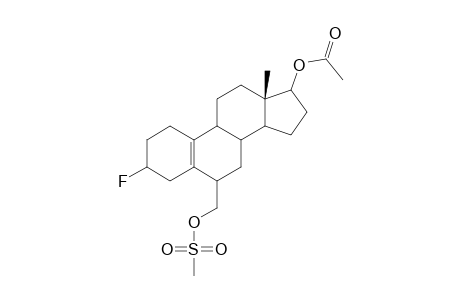 Estr-5(10)-ene-6.beta.-methanol, 3.alpha.-fluoro-17.beta.-hydroxy-, 17-acetate methanesulfonate