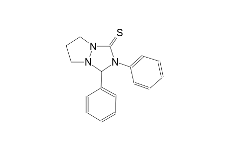 2,3-diphenyltetrahydro-1H,5H-pyrazolo[1,2-a][1,2,4]triazole-1-thione