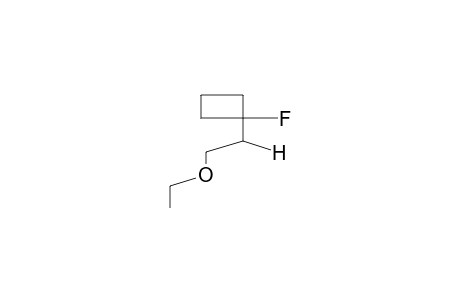 1-FLUORO-1-(2-ETHOXYETHYL)CYCLOBUTANE