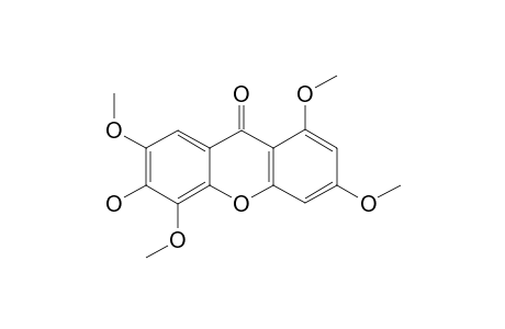 6-HYDROXY-1,3,5,7-TETRAMETHOXYXANTHONE