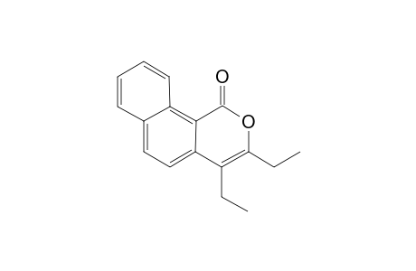 3,4-Diethyl-1H-benzo[h]isochromen-1-one