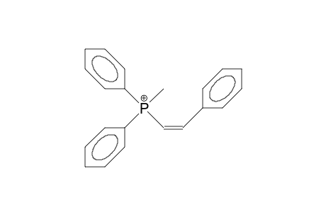 methyl-di(phenyl)-[(Z)-2-phenylethenyl]phosphanium