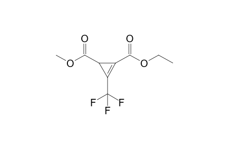 Ethyl 1-trifluoromethyl-3-methoxycarbonylcyclopropene-2-carboxylate